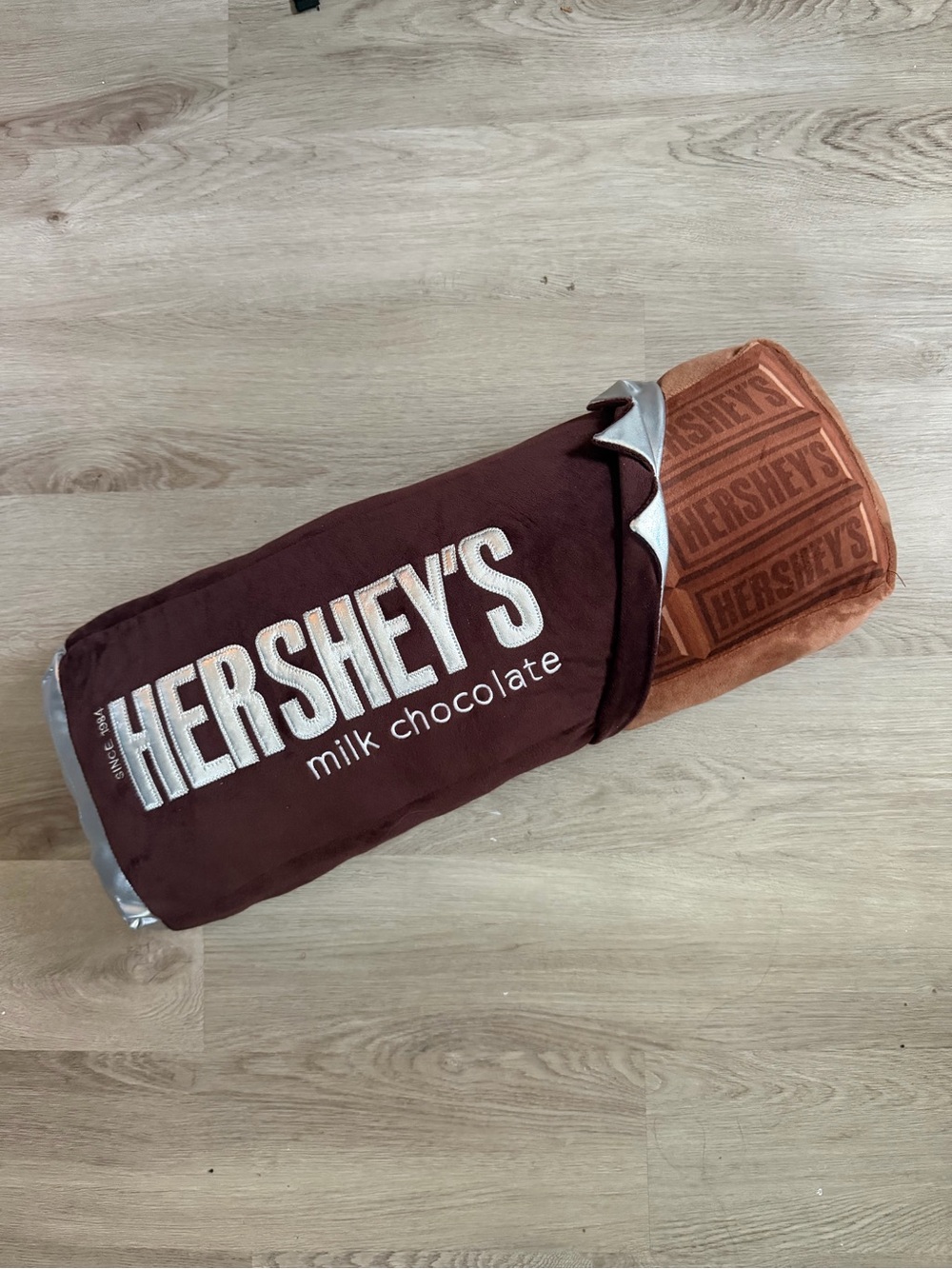 Hershey Milk Chocolate Bar Pillow Collectable Warming Heat Therapy Plush